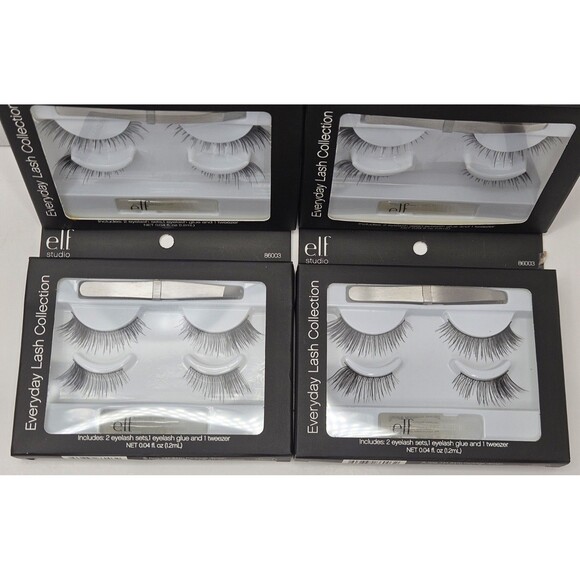 4 Pack ELF Cosmetics Everyday Lash Collection Kit NIB 86003 - Picture 3 of 4